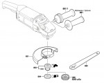 Bosch 3 601 H51 L03 Gws 21-180 H Angle Grinder 230 V / Eu Spare Parts